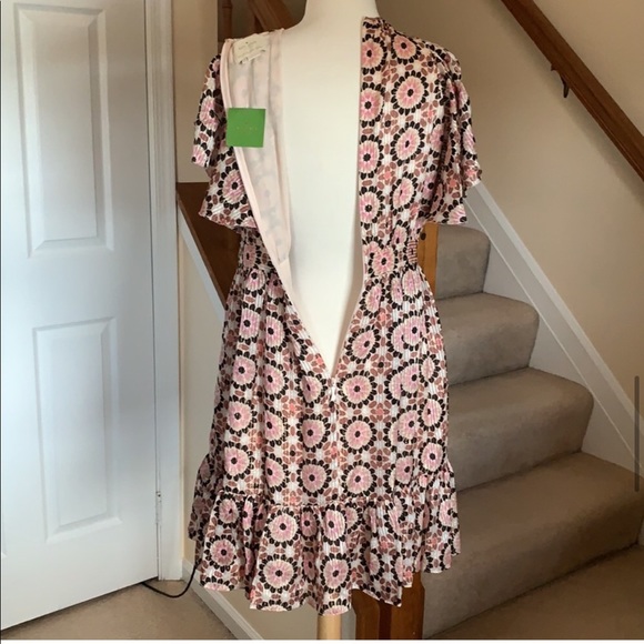 Kate spade by the pool floral mosaic dress - Picture 10 of 13